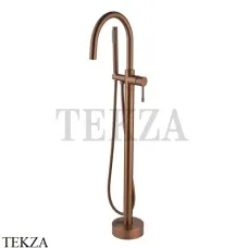 Boheme Uno Смеситель для ванны напольный, комплект с встройкой Uno 469-BRB, brushed bronze