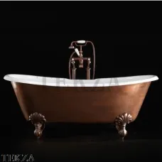Devon&Devon Admiral Copper Effect Ванна чугунная  2MRADMIRALVARDDс покраской под медь