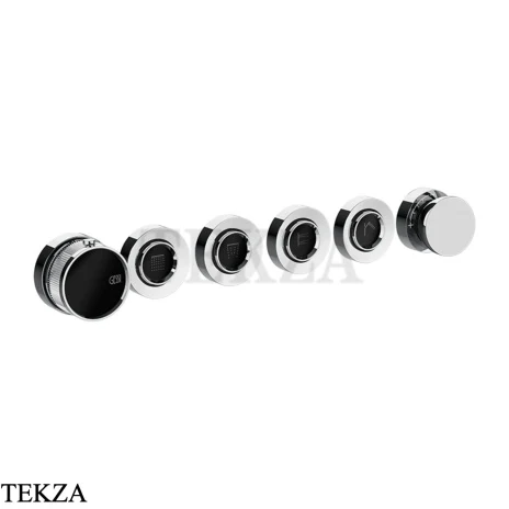 Gessi Perle Термостат для душа на 4 потока, внешняя часть 74936-031, хром глянец