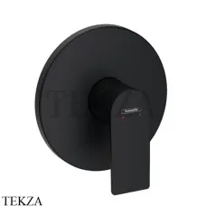 Hansgrohe Rebris E Смеситель для душа, внешняя часть 72668670, черный матовый Hansgrohe Rebris E Смеситель для душа, внешняя часть 72668670, черный матовый