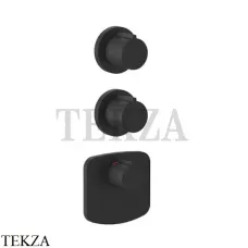 Gessi Ingranaggio-Anello Термостат для душа, 2 потока, внешняя часть 43234-299, Black XL