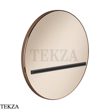 Gessi CASCATA Каскадный излив настенный круглый 65295-030, Copper PVD