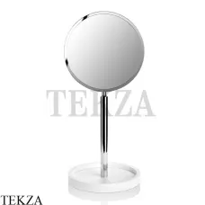 Decor Walther Stone White KSA Настольное косметическое зеркало 1х-4х 0972454, белый матовый