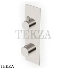 Zucchetti Pan Термостат для душа, 1 выход, внешняя часть ZT28659.C3, brushed nickel