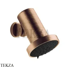 Gessi 316 SPOTWATER TRAME Душевая головка настенная, 3 функции 57257-726, Warm Bronze Br Gessi 316 SPOTWATER TRAME Душевая головка настенная, 3 функции 57257-726, Warm Bronze Br