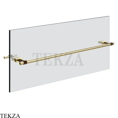 Gessi Jacqueline Полотенцедержатель для крепления на стекло, 60 см 77515-710, шампань глянец