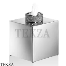 Decor Walther ROCKS Настольный диспенсер для салфеток Swarovski® 0934400, хром глянец