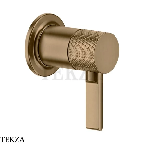 Gessi INCISO Рычаг управления настенный, внешняя часть 58109-791, Deep Bronze Br. PVD