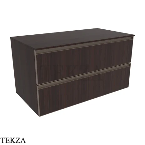 Flaminia Cubika тумба под раковину подвесная 95×50×50 см, 2 ящика, эвкалипт Eucalipto