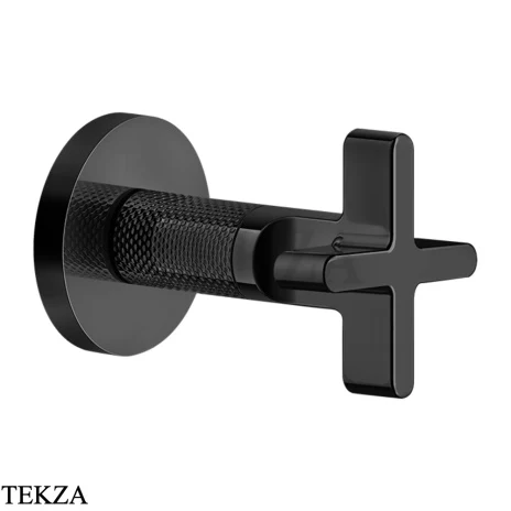 Gessi INCISO WELLNESS Запорный вентиль, внешняя часть 58363-706, Black Metal PVD
