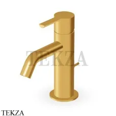 Zucchetti Gill Смеситель для раковины, с донным клапаном ZGL704.C41, brushed gold