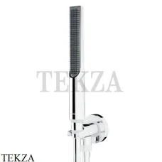 Bossini APICE Ручной душ SLIM с держателем и шлангом, c Easy-Clean CE3004C.045, белый матовый