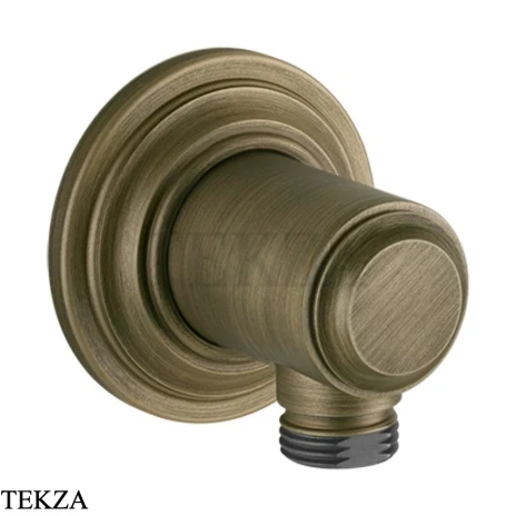 Gessi VENTI20 Вывод воды для душевого шланга 65169-713, Antique Brass