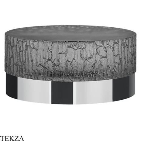 Gessi Incastri Мыльница настольная, Light smoke 75425-031, хром глянец