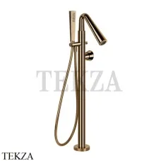 Gessi CONO Смеситель для ванны напольный, внешняя часть 45028-735, Warm Bronze (снято с производства)