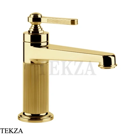 Gessi VENTI20 Смеситель для раковины, без донного клапана 65002-246, Gold PVD