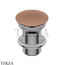 Ritmonio Донный клапан для раковины незапираемый RCMB030H2 F32, Rose Gold