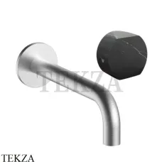 Fantini AF/21 Смеситель для раковины, прогрессивный, внешняя часть 2793A713BCY, Матовая натуральная сталь