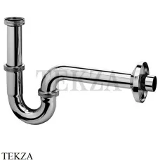 Kludi Сифон трубчатый для раковины 1026505-00, хром глянец