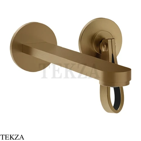 Gessi Pelle Laccetto Смеситель для раковины, внешняя часть, 78388-791, Deep Bronze Brushed PVD
