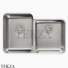 Kohler Undertone Мойка для кухни с двумя чашами K-3177-NA, нержавеющая сталь