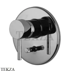 FIMA Carlo Frattini Maxima Смеситель для душа 2 потока F5309X2CN, Black chrome FIMA Carlo Frattini Maxima Смеситель для душа 2 потока F5309X2CN, Black chrome