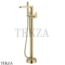 Boheme SPECTRE Смеситель для ванны напольный, с гарнитуром 459-BR, Bronze