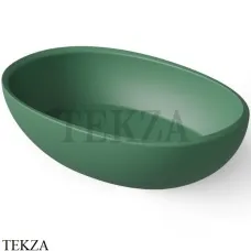 Dea Design Washbasins Раковина настольная овальная Solid Surface DD9077 600 9, Sage №9