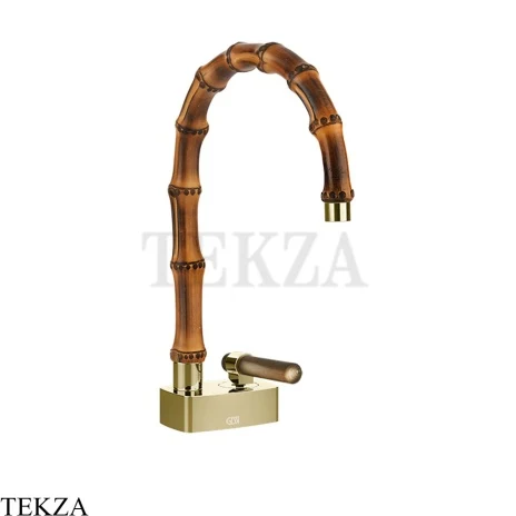 Gessi Jacqueline Смеситель для раковины, без донного клапана 77201-710, шампань глянец