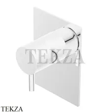 Ritmonio Diametro35 S Смеситель для душа, внешняя часть PR52FC101 C03, белый матовый