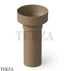 Dea Design Pedestal Basin Раковина напольная Solid Surface DD2023 480 2, Light Camel №2