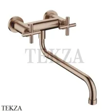 Dornbracht TARA Смеситель для кухни на стену двухвентильный 31151892-42, Brushed Bronze