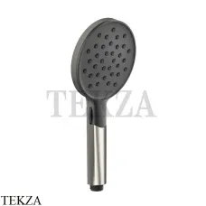 Gessi Shower Душевая лейка 3-х позиционная с черным диском 47350-147, Chrome Brushed