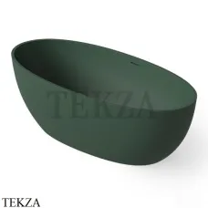 Dea Design Nature Ванна отдельностоящая овальная 170x80 Solid Surface DD8647 1700 11, Dark Green №11