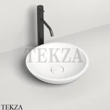 SALINI CALLISTA 05 Раковина накладная, из композита S-Sense 1101105G, белый глянцевый