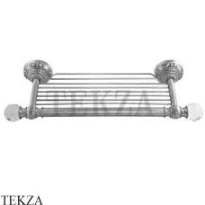 Migliore Cristalia SWAROVSKI Полка-решетка полотенец 16808, хром глянец