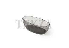 Dea Design Ванна отдельностоящая 170x80 см DD8647 1700 R4 ,  Smoky Black R4