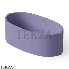 Dea Design Ванна отдельностоящая овальная 162x82 Solid Surface DD8640 1620 14, Lilac №14