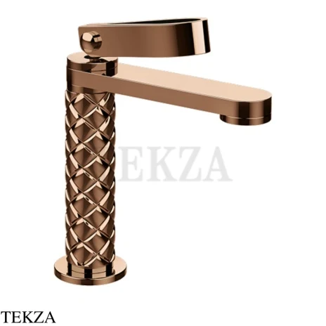 Gessi Pelle Laccetto Смеситель для раковины, без гарнитура, 78302-030, Copper PVD