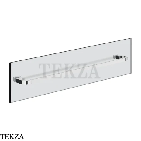 Gessi Perle Полотенцедержатель для крепления на стекло, 60 см 74915-031, хром глянец