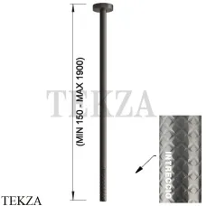 Gessi 316 INTRECCIO Излив для раковины потолочный под размер 54196-707, Black Metal Brushed