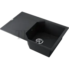 Omoikiri Yonaka 78 Кухонная мойка Artgranit прямоугольная с крылом 4993708 черный