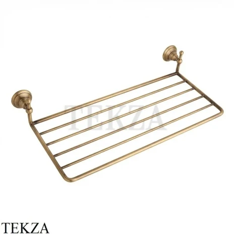 Nicolazzi CLASSICI Полочка-решетка для полотенец 1499BZ, бронза classic