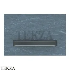 Geberit Sigma50 Клавиша смыва 115.671.JM.2, натуральный сланец/хром черный Geberit Sigma50 Клавиша смыва 115.671.JM.2, натуральный сланец/хром черный