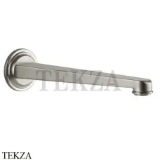 Gessi VENTI20 Излив настенный для раковины 24,3 см 65101-149, Finox Br. Nickel