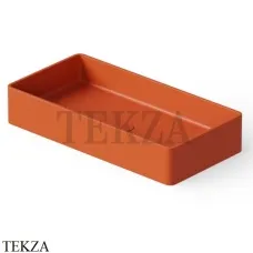 Dea Design Washbasins Раковина настольная 80х40 см Solid Surface DD9010 800 7, Orange №7