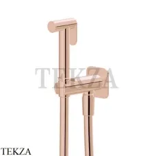 Newform Гидроершик настенный WC с держателем 881.M0.075, Copper glossy