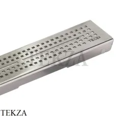 TECEdrainline quadratum 100 Решетка из нержавеющей стали 601050, сталь полированная