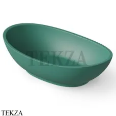 Dea Design Washbasins Раковина настольная овальная Solid Surface DD9037 600 10, Green №10