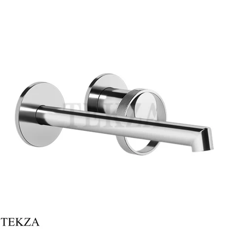 Gessi ANELLO Смеситель для раковины, с длинным изливом, внешняя часть 63383-031, хром глянец